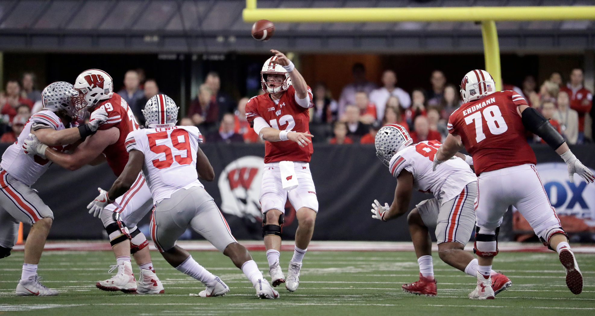 Alex Hornibrook - Big Ten Championship